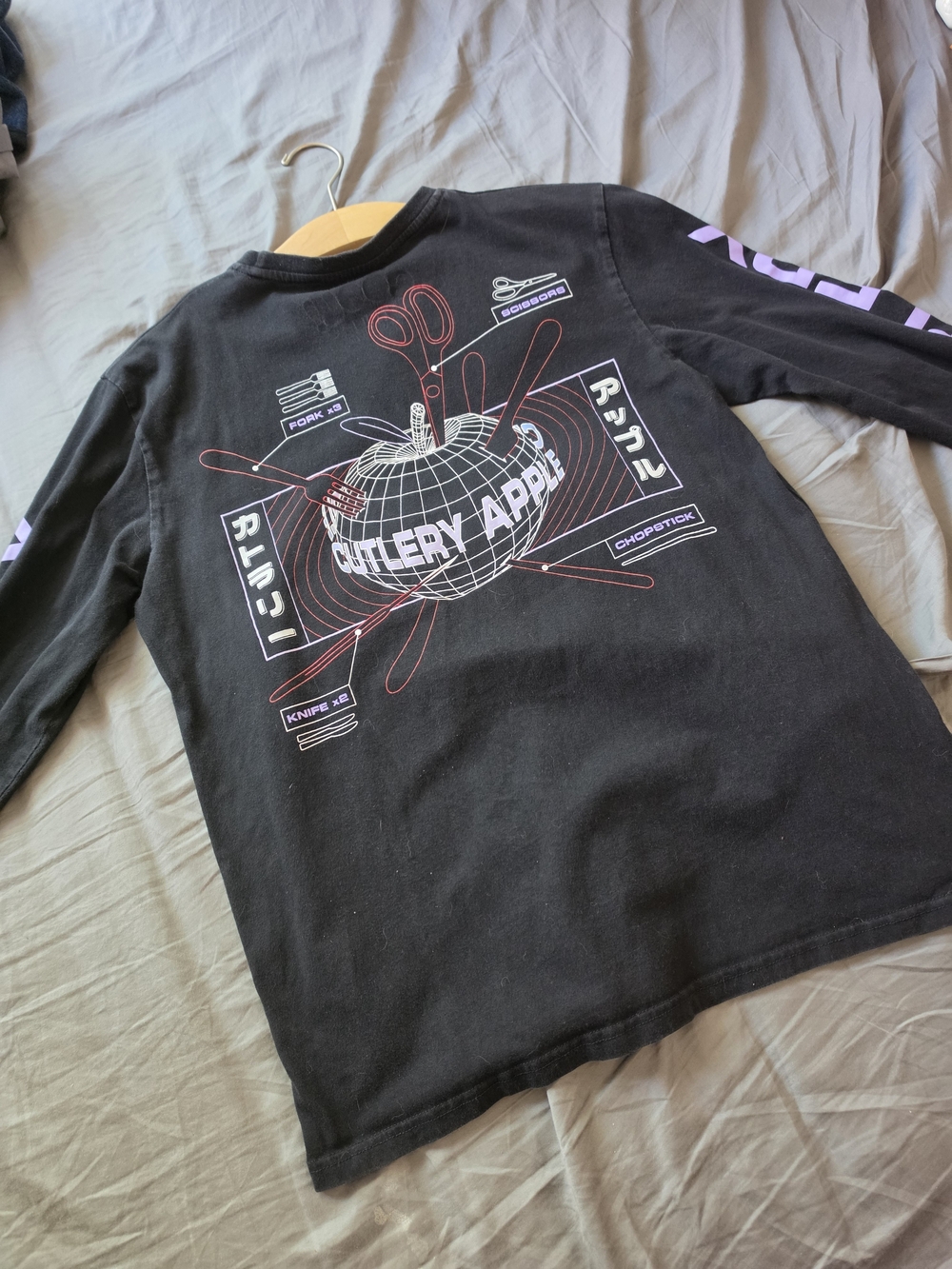 CoolShirtz Cutlery Apple.